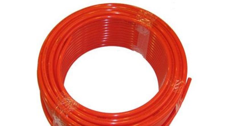 За използването на червени тръби за канализация и подово отопление