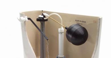 Zaporni ventil za WC: vrste, dizajn, upute za ugradnju, kvarovi, odabir