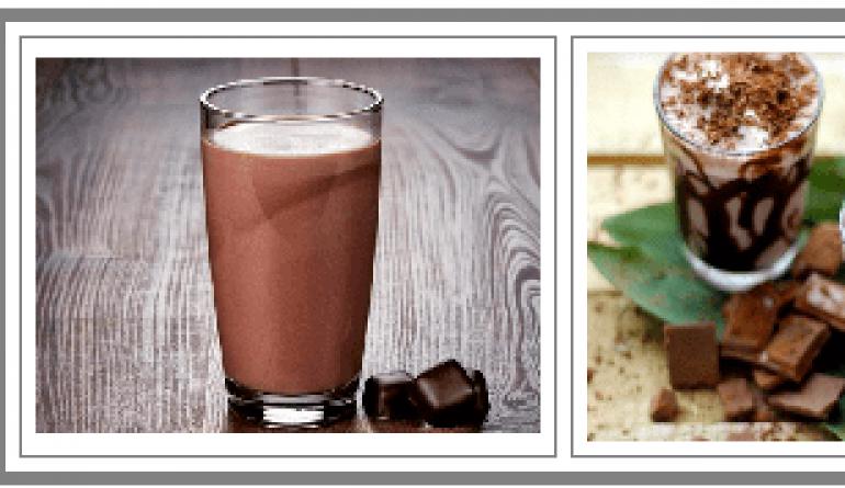 Snickertini: koktajl deserowy o smaku tabliczki czekolady Milkshake o smaku czekolady