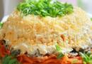 Salata od piletine i korejske mrkve